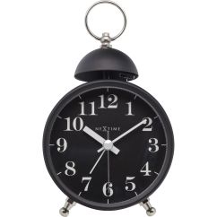Budzik (czarny) Single Bell Nextime