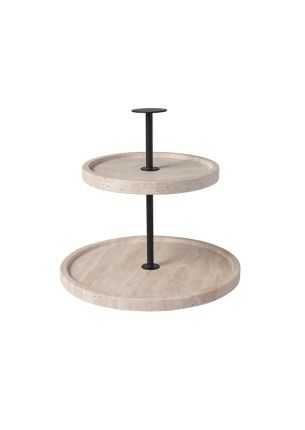 Dwupoziomowa patera Manufacture Travertine Villeroy & Boch