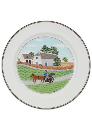 Talerz obiadowy Rolnik (27 cm) Design Naif Villeroy & Boch