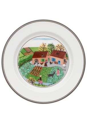 Talerz B&B (17 cm) Gospodarstwo Design Naif Villeroy & Boch