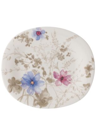 Talerz sałatkowy owalny (23 x 19 cm) Mariefleur Gris Villeroy & Boch