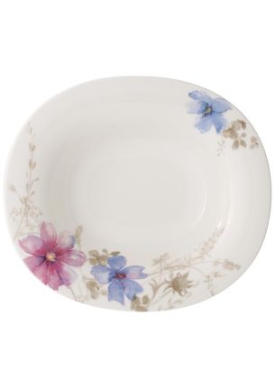 Talerz głęboki owalny (24 x 21 cm) Mariefleur Gris Villeroy & Boch