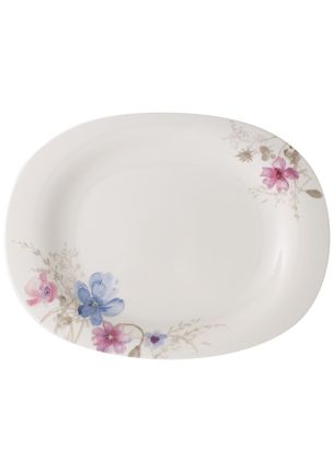 Talerz do serwowania (34 cm) Mariefleur Gris villeroy & Boch