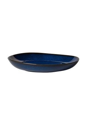 Miska płaska Lave bleu (niebieska) Like Villeroy & Boch