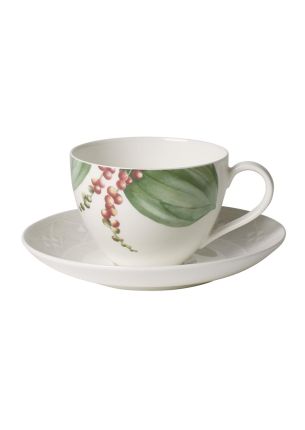 Filiżanka ze spodkiem do kawy (200 ml) Malindi Villeroy & Boch