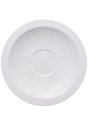 Spodek do filiżanki śniadaniowej lub bulionówki (18 cm) White Pearl Villeroy & Boch