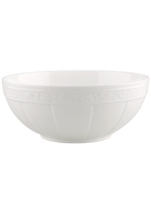 Miska na sałatę (24 cm) White Pearl Villeroy & Boch