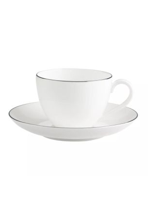 Filiżanka do kawy ze spodkiem Anmut Platinum No.1 Villeroy & Boch 