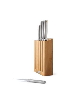 Zestaw 5 noży Elevate w bloku bambusowym Joseph Joseph