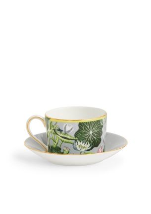 1061858 Filiżanka ze spodkiem do herbaty Waterlily Wonderlust Wedgwood
