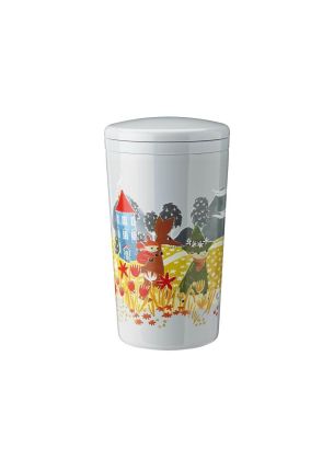 Kubek termiczny 400 ml (niebieskoszary) Moomin Carrie Stelton