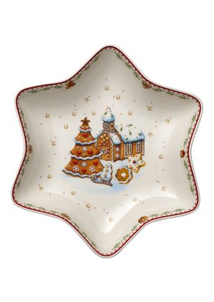 Miska-gwiazda Piernikowa wioska (24,5 cm) Winter Bakery Delight Villeroy & Boch