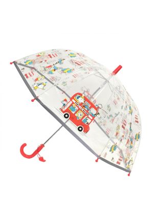 Dziecięcy parasol + gwizdek (przezroczysty) Voyage Smati