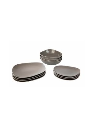 Zestaw naczyń (12 el.) Organic Taupe Villeroy & Boch