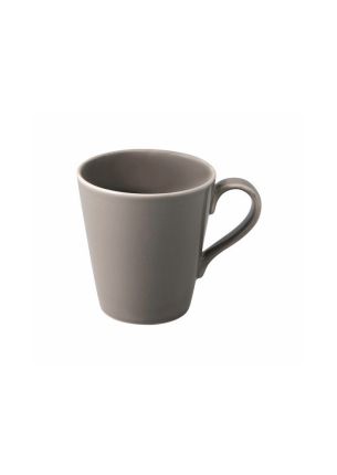 Kubek z uchem (350 ml) Organic Taupe Villeroy & Boch