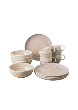 Zestaw śniadaniowy dla 4 osób Perlemor Sand Villeroy & Boch
