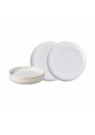 Zestaw obiadowy dla 2 osób Crafted Cotton Villeroy & Boch