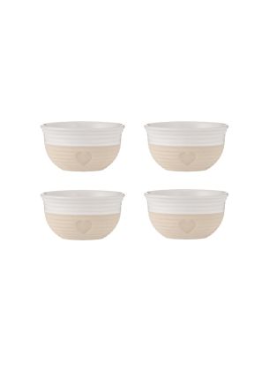 Zestaw 4 miseczek Rustic Charm Mason Cash