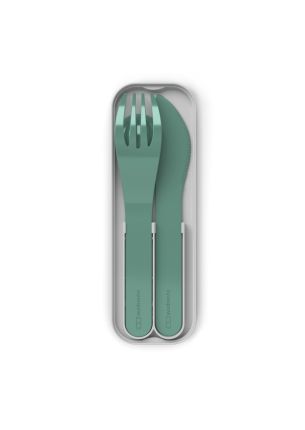 Sztućce podróżne Pocket Green Forest Monbento