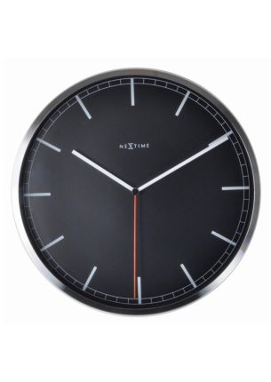 Zegar ścienny (czarny) Company Nextime