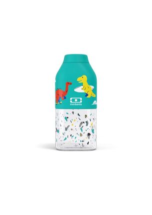 Butelka na wodę Positive S Blue Dino Monbento