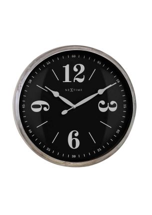 Zegar (czarno-srebrny) Classic Nextime