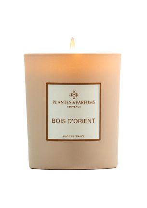 Świeca zapachowa roślinna 180 g Oriental Wood Plantes & Parfums