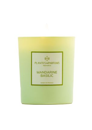 Świeca zapachowa roślinna 180 g Mandarin & Basil Plantes & Parfums