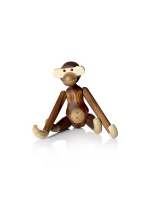 Figura, zabawka 20 cm (drewno tekowe) Małpka Kay Bojesen