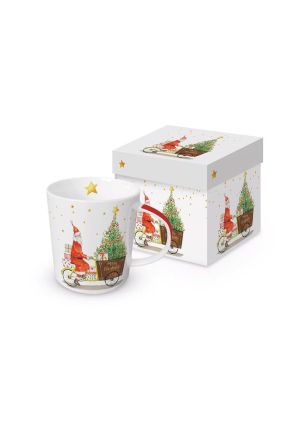 Kubek (350 ml) w pudełku Święty Mikołaj PPD