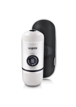 Przenośny ekspres do kawy + etui Chill white Nanopresso Wacaco