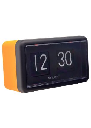Zegar (pomarańczowy) Flip Clock Nextime