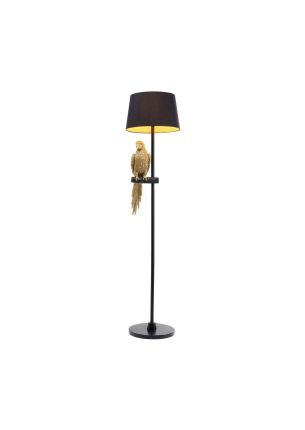 Lampa podłogowa Animal Parrot Gold 176 cm KARE Design