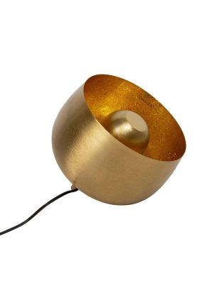 Lampa dekoracyjna Apollon Smooth KARE Design złota 28 cm