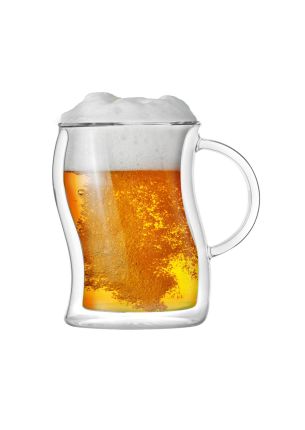Szklanka do piwa z podwójnymi ściankami (500 ml) Bolla Vialli Design