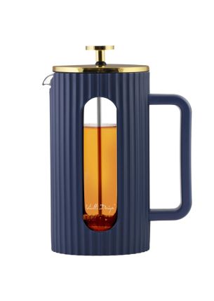 Zaparzacz do kawy i herbaty (1 l) Livio indigo Vialli Design