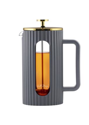 Zaparzacz do kawy i herbaty (1 l) Livio grey Vialli Design