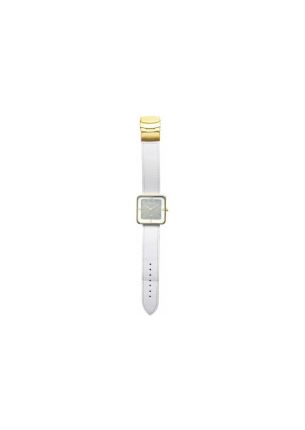 Zegarek na rękę (biało-złoty) Square Wrist Nextime