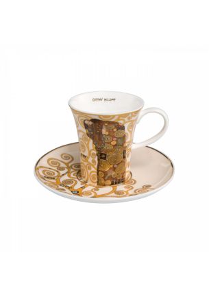 Filiżanka do espresso Spełnienie Gustav Klimt Artis Orbis Goebel