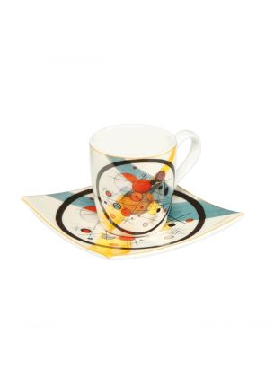 Filiżanka do espresso (6,5 cm) Koła w kręgu Wassily Kandinsky Artis Orbis Goebel