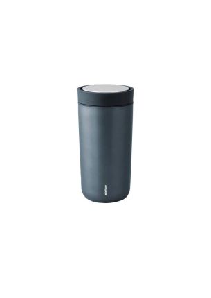 Kubek podróżny 400 ml (metaliczny granat) To Go Click Stelton