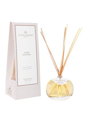 Dyfuzor z patyczkami (100 ml) Cotton Flower Plantes & Parfums