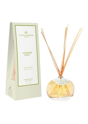 Dyfuzor z patyczkami (100 ml) Mandarin & Basil Plantes & Parfums