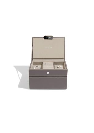 Pudełko na biżuterię podwójne (mink) Mini Stackers