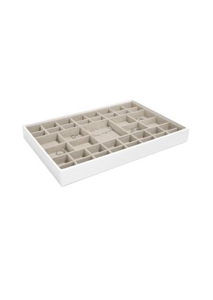 Organizer na biżuterię (biały) Trinket Supersize Stackers