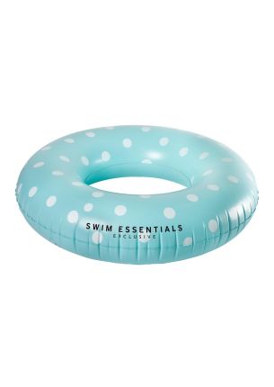 Koło do pływania (90 cm) Blue with White Dots The Swim Essentials