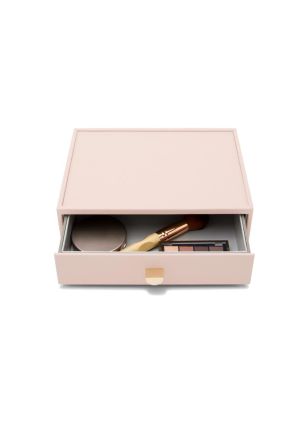 Organizer-szufladka na kosmetyki (6.8 x 25.2 x 18.2 cm, różowy) Classic Stackers