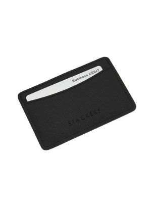 Damskie etui na dowód osobisty (czarne) Stackers