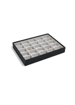 Organizer na biżuterię (czarny) Classic Stackers