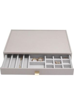 Organizer-szufladka na biżuterię (taupe) Supersize Stackers